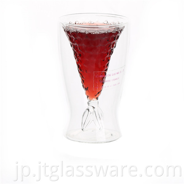 Beautiful Fish Wine Glass Cup